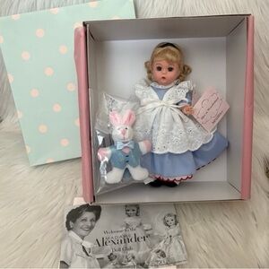 Madame Alexander Alice in Wonderland & White Rabbit Storybook Doll